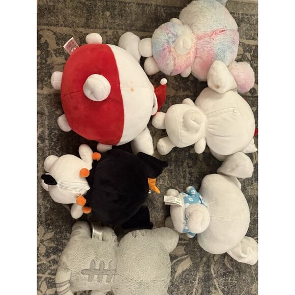 Sanrio Cinnamoroll Kuromi Rillakuma Lot of 6 mini plushies Collectors Lot - Picture 8 of 15